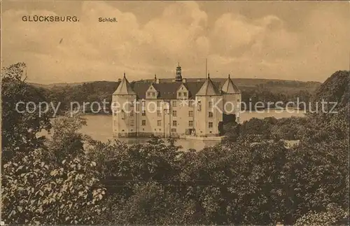 Gluecksburg Ostseebad Schloss Kat. Gluecksburg (Ostsee)