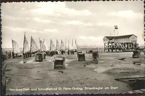 St Peter Ording Strandsegler  Kat. Sankt Peter Ording