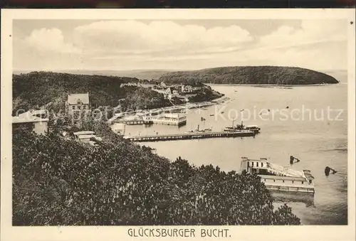 Gluecksburg Ostseebad Bucht  Kat. Gluecksburg (Ostsee)