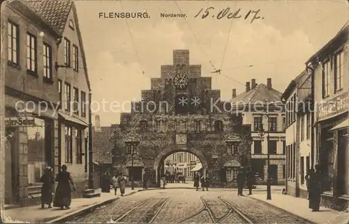 Flensburg Nordertor Kat. Flensburg