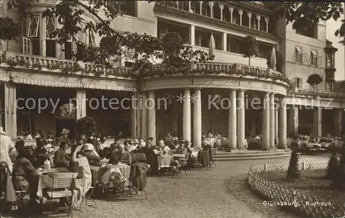 Gluecksburg Ostseebad Kurhaus Kat. Gluecksburg (Ostsee)