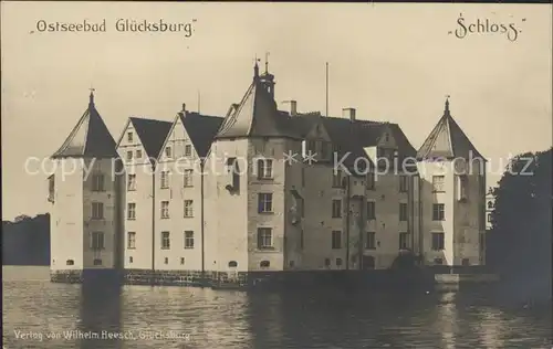 Gluecksburg Ostseebad Schloss Kat. Gluecksburg (Ostsee)