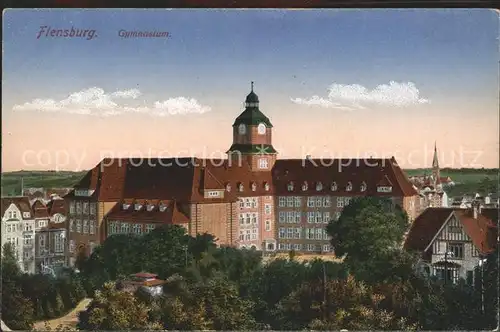 Flensburg Gymnasium Kat. Flensburg