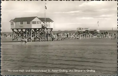 St Peter Ording Strand  Kat. Sankt Peter Ording