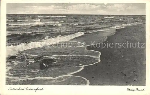 Eckernfoerde Strand Kat. Eckernfoerde