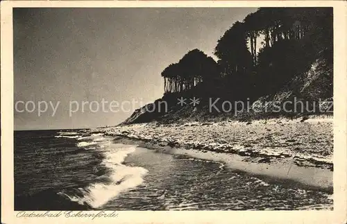 Eckernfoerde Strand Kat. Eckernfoerde