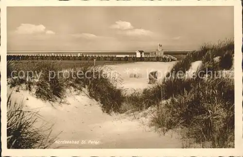 St Peter Ording Duenen Kat. Sankt Peter Ording