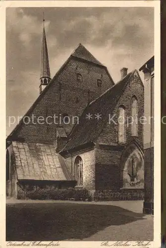 Eckernfoerde Sankt Nikolai Kirche Kat. Eckernfoerde