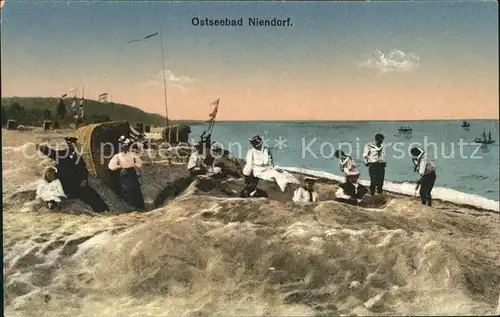 Niendorf Ostseebad Strand  Kat. Timmendorfer Strand