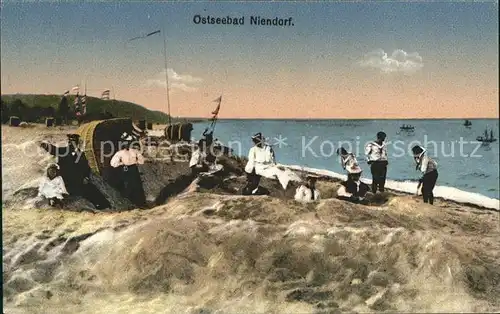 Niendorf Ostseebad Strand Kat. Timmendorfer Strand