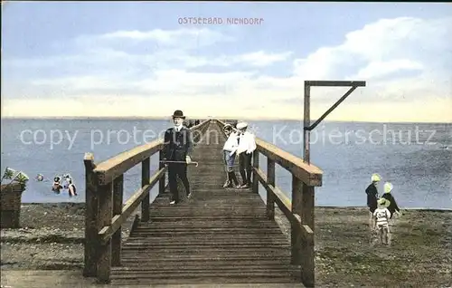 Niendorf Ostseebad Seebruecke  Kat. Timmendorfer Strand