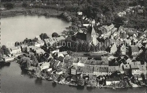 Moelln Lauenburg Fliegeraufnahme Kat. Moelln