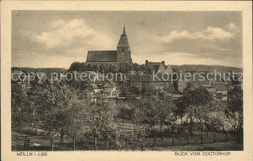 Moelln Lauenburg Kirche Kat. Moelln