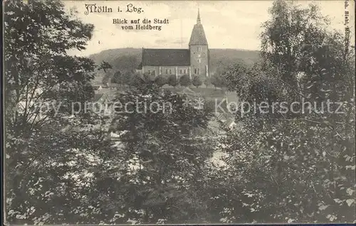 Moelln Lauenburg Kirche Kat. Moelln