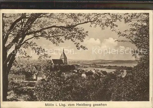 Moelln Lauenburg Kirche Kat. Moelln