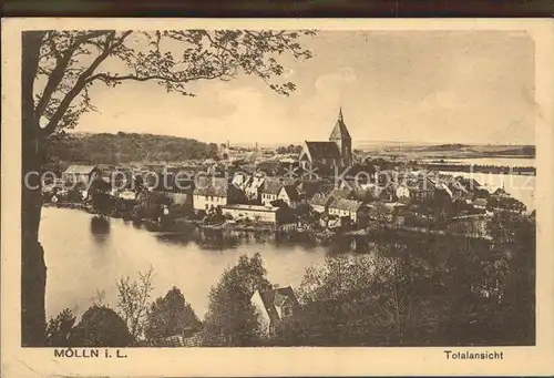 Moelln Lauenburg Stadt Kirche Kat. Moelln