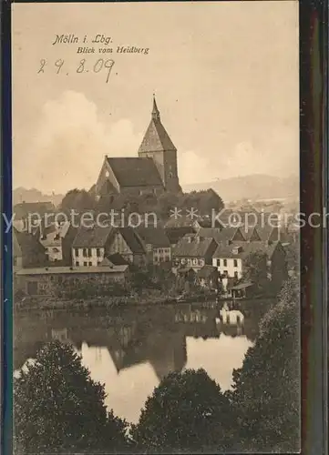 Moelln Lauenburg Kirche Kat. Moelln