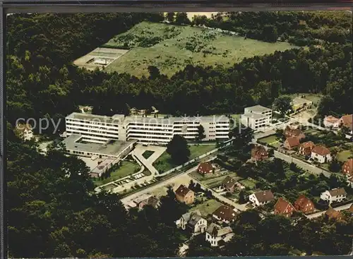 Moelln Lauenburg Sanatorium Foehrenkamp Fliegeraufnahme Kat. Moelln