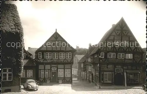 Moelln Marburg Lahn Teilansicht Fachwerkhaeuser Kat. Ebsdorfergrund