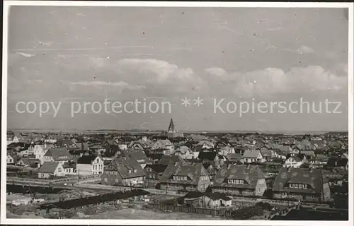 Westerland Sylt Panorama Kat. Westerland