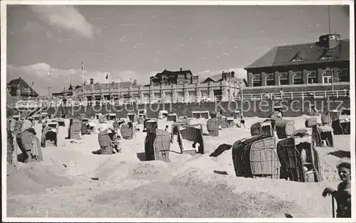 Westerland Sylt Nordseebad Strand Promenad0e Kat. Westerland