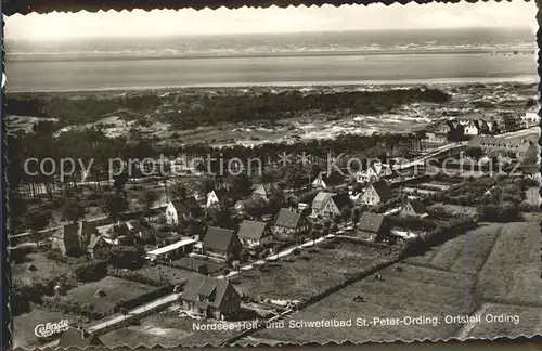 St Peter Ording Fliegeraufnahme OT Ording  Kat. Sankt Peter Ording