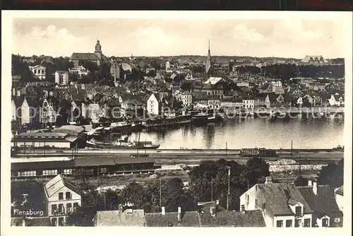 Flensburg Stadtblick Kat. Flensburg