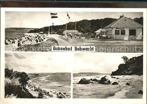 Hohwacht Ostseebad Strandpartie Promenade Seepanorama