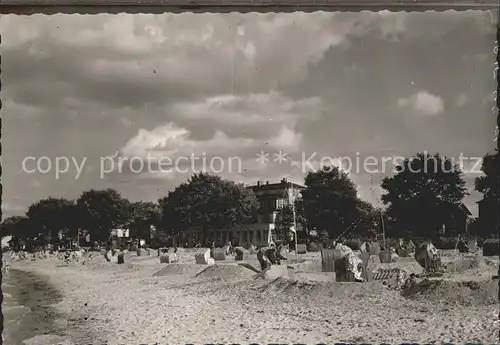 Niendorf Ostseebad Strandpartie Kat. Timmendorfer Strand