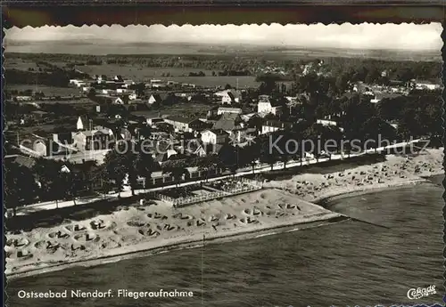 Niendorf Ostseebad Fliegeraufnahme Kat. Timmendorfer Strand