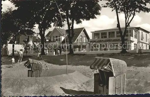 Niendorf Ostseebad Hotel Pension Cafe Friedrichsruh Kat. Timmendorfer Strand