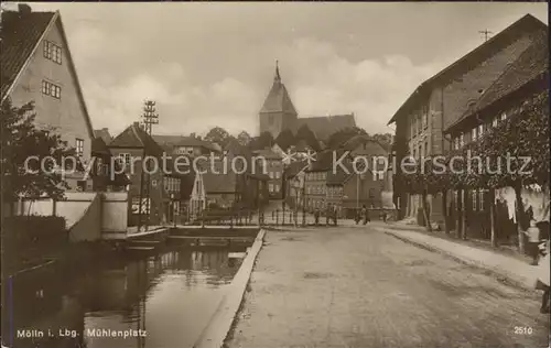 Moelln Lauenburg Muehlenplatz Kat. Moelln