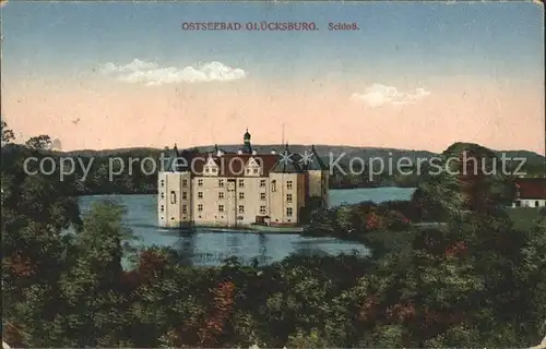 Gluecksburg Ostseebad Schloss Kat. Gluecksburg (Ostsee)