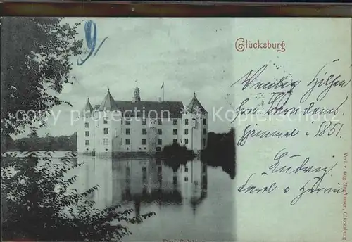 Gluecksburg Ostseebad Schloss Kat. Gluecksburg (Ostsee)