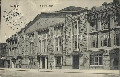 Luebeck Stadttheater Kat. Luebeck