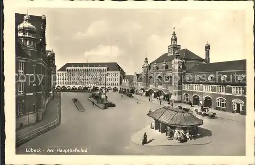 Luebeck Am Hauptbahnhof Kat. Luebeck