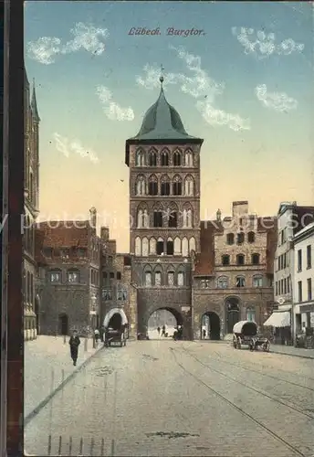 Luebeck Burgtor Kat. Luebeck