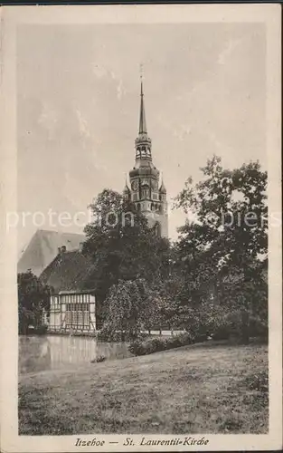 Itzehoe Sankt Laurenti Kirche Kat. Itzehoe