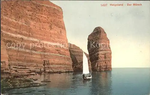 Helgoland Der Moench / Helgoland /Pinneberg LKR