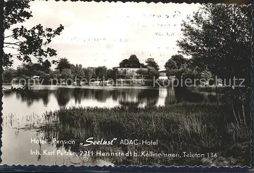 Hennstedt Dithmarschen Hotel Pension Seelust / Hennstedt /Dithmarschen LKR