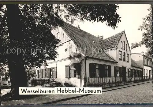 Wesselburen Hebbel Museum Kat. Wesselburen