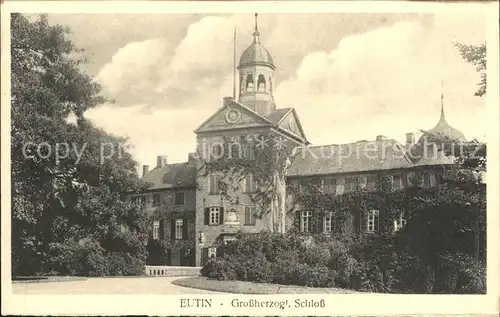 Eutin Grossherzogl Schloss Kat. Eutin