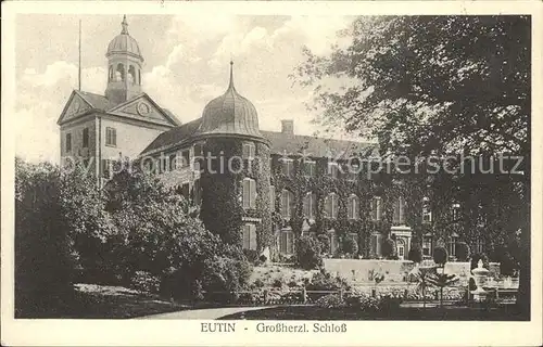 Eutin Grossherzogl Schloss Kat. Eutin