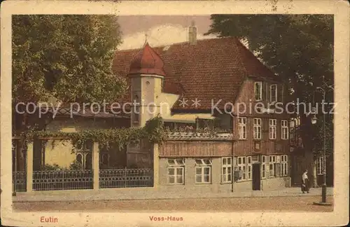 Eutin Voss Haus Kat. Eutin