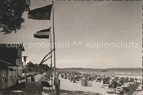 Niendorf Ostseebad Fliegeraufnahme Strand Kat. Timmendorfer Strand