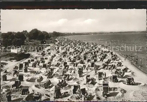 Scharbeutz Ostseebad Strandpartie Kat. Scharbeutz