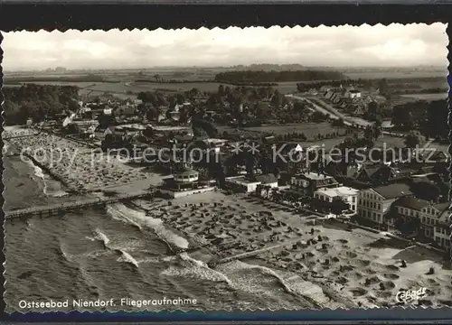 Niendorf Ostseebad Fliegeraufnahme Kat. Timmendorfer Strand