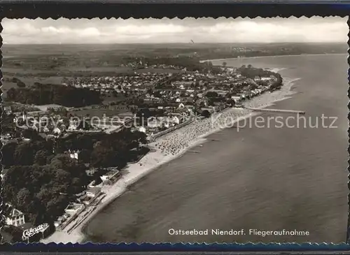 Niendorf Ostseebad Fliegeraufnahme Kat. Timmendorfer Strand