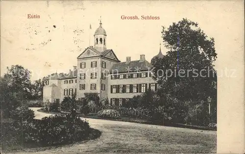 Eutin Grossherzogliches Schloss Kat. Eutin