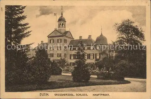 Eutin Grossherzogliches Schloss Hauptfront  Kat. Eutin